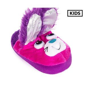 Stompeez Kids' Bunny Slippers - Purple